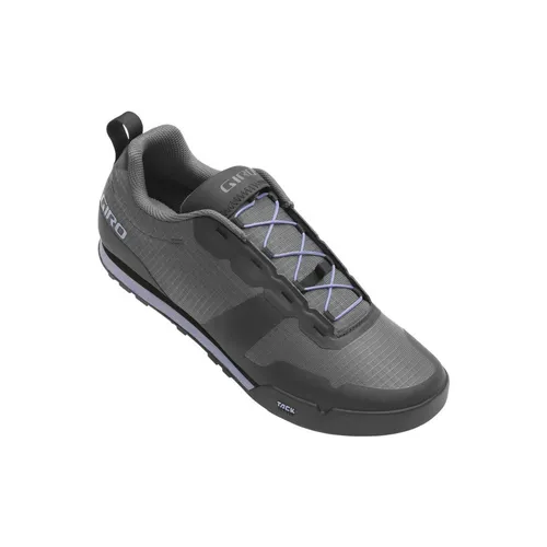 Giro Tracker W Fastlace dk SHD/lav gr 40 Fahrradschuh - Damen-Radsportschuhe mit innovativem Schnellschnürsystem für optimalen Halt und Komfort, ideal für Flat Pedals.
