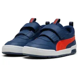 PUMA MULTIFLEX 2 SL V PS Sneaker, Persian Blue-Fierce RED, 21 EU - Sneaker mit bequemer Passform und strapazierfähigem Obermaterial, ideal für aktive Kinder.