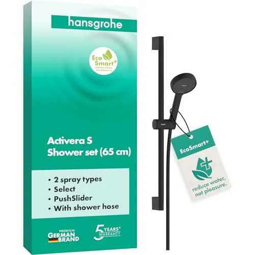Hansgrohe Activera Select S Brauseset 95 in schwarz von Hansgrohe