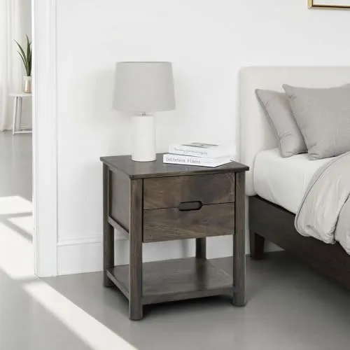 IDIMEX FADRI Nachttisch aus massivem Mangoholz, Braun von IDIMEX