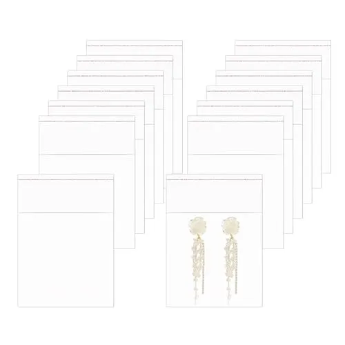 Klare Cellophan Taschen 500pcs 5x5cm Transparente Beutel Klein Cellophantüte Selbstklebende Plastiktüten Kleine Tüten für Süßigkeiten Schokolade Kekse Gebäck Schmuck(9 Größen verfügbar)