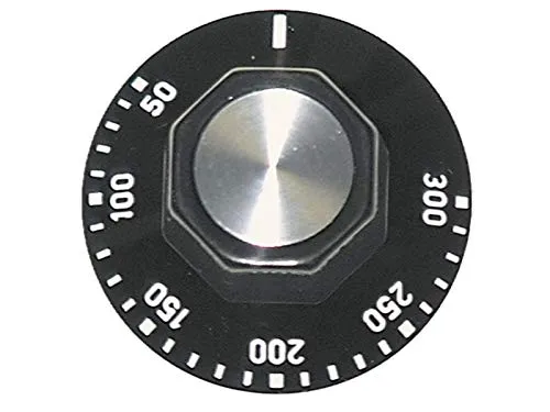 EGO 524807 Knebel Schalter Knopf universal Backofen 50 - 300 °