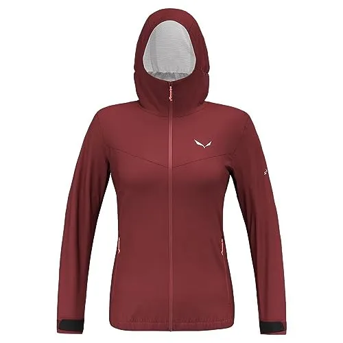 Salewa Puez Aqua 4 2.5L Jacket rot 40 - Funktionsjacke aus 100% Polyester, wasserdicht und atmungsaktiv, ideal für Outdoor-Aktivitäten bei jedem Wetter.