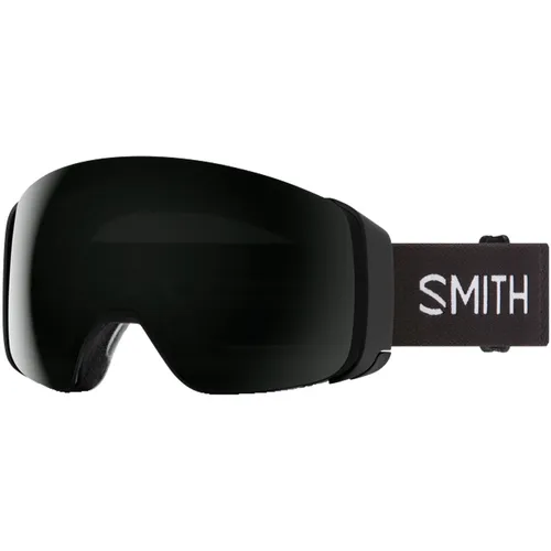 Smith 4D MAG black 22 chromapop sun black (0JX-4Y) - Herren & Unisex Skibrillen mit innovativem MAG-Scheibenwechselsystem für schnellen Austausch, ChromaPop-Scheiben für verbesserte Sicht und BirdsEye Vision für optimale Sicherheit auf der Piste.