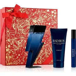 Carolina Herrera Bad Boy Cobalt 3-teiliges Geschenkset für Herren