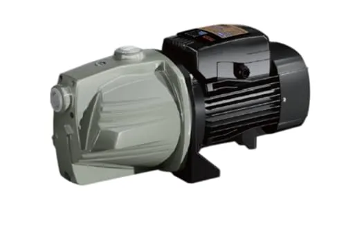 JET Gartenpumpe 1,5 kW - 7000 L/h, selbstansaugend - Wasserpumpen mit max. Ansaughöhe von 9,8 m und Förderhöhe von 55 m, ideal für Gartenbewässerung und Bewässerungssysteme.