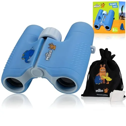 DieMaus 6x21 Kinderfernglas mit Beutel von BRESSER