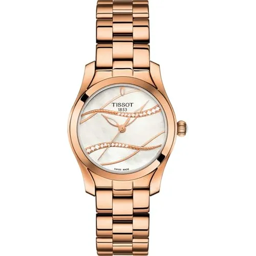 Tissot Damen Analog Quarz Armbanduhr T-Wave von Tissot