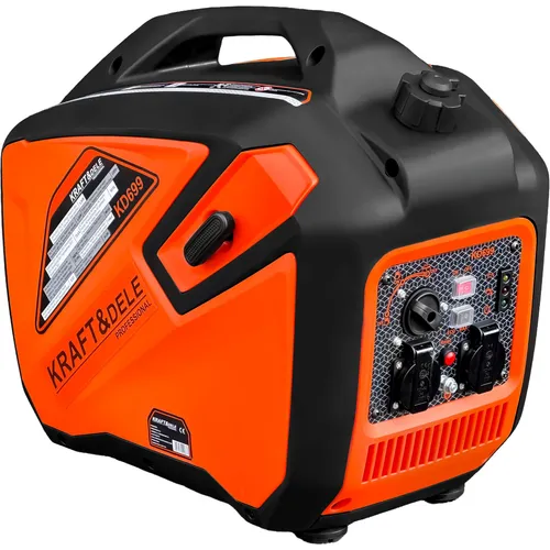 KRAFT&DELE Inverter Stromerzeuger 3500W – Superleise und Tragbar für Reisen und Garage