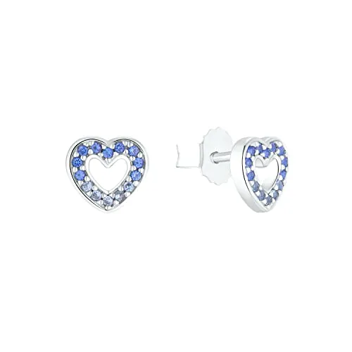 Prinzessin Lillifee Ohrstecker 925 Sterling Silber in blau von Prinzessin Lillifee