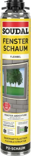 Soudal B2 Fensterschaum 750 ml Bauschaum