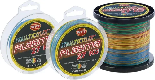 WFT Schnur KG Plasma Round Multicolor Länge 300m ø 0,22mm