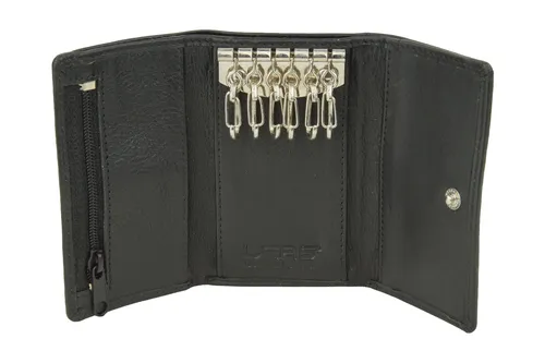 RFID Schlüsselgeldbörse und Schlüsseltasche gegen Datendiebstahl LEAS Leder