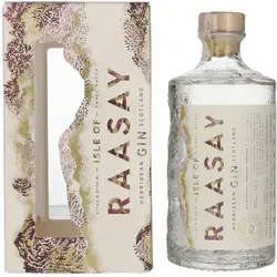 Raasay Gin | Hebridean Gin aus Raasay | 46% vol | 700 ml - Exquisiter Dry Gin mit 10 handverlesenen Botanicals, frisch und aromatisch, ideal für Cocktails oder pur mit Tonic und Orangenzeste.
