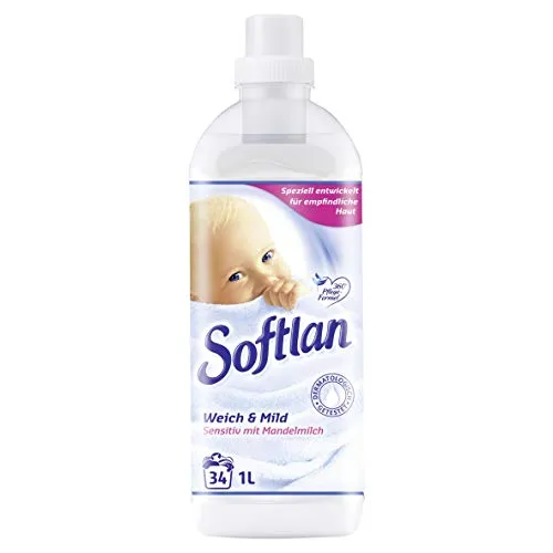 Softlan Weich & Mild Sensitiv Weichspüler, 1L