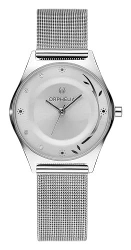 Orphelia Damen-Armbanduhr Opulent Chic Analog Quarz Edelstahl