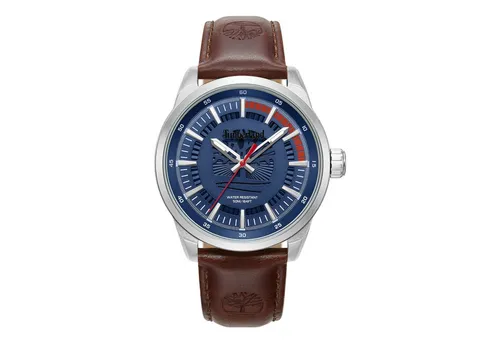 Timberland Herren Analog Quarz Uhr mit Leder Armband TDWGA0083202