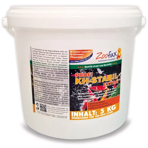 PROFI ph KH-Stabil ph/KH Teich Stabilisator 5 kg für 100.000 Liter 10,00€/kg