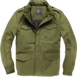 Vintage Industries Brent Parka - Wasserdichte Textiljacke in Hell Oliv, Größe XL - Funktionsjacke mit 5000 mm Wasserdichtigkeit, atmungsaktiv und aus global recycelter Wattierung für umweltbewusste Outdoor-Abenteuer.