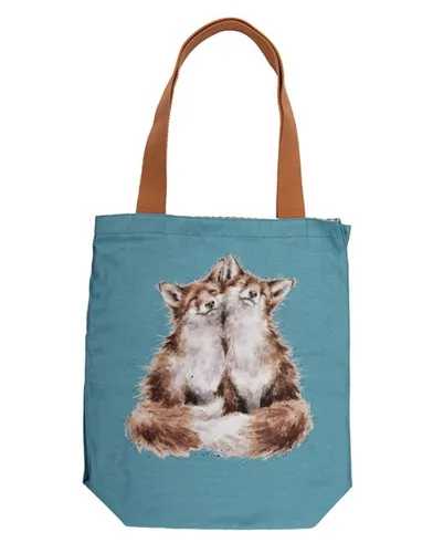 Wrendale Designs Tasche „Contentment“ - Füchse NEU/OVP