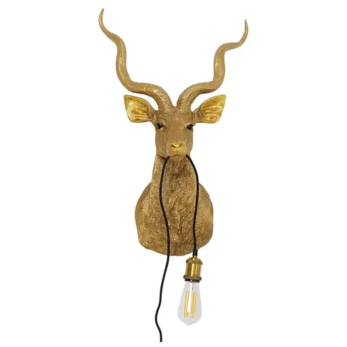 Kare-Design Wandleuchte Gold – Elegante Innenbeleuchtung in gold von KARE