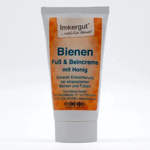 Fuß & Beincreme mit Honig