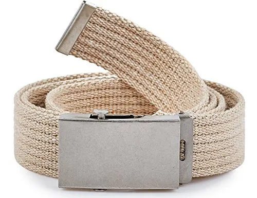 Ladeheid Stoffgürtel Damen Gürtel Stoffgürtel 105 cm x 3 cm P20 (1-St)