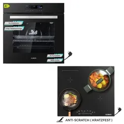 KB ELEMENTS Induktions Herd-Set 60cm mit Backofen