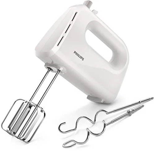 Philips HR3705/00 Mixer (300 W) - Kompakter Mixer mit 300 W Leistung, ideal für die Zubereitung von Smoothies und Saucen, einfach zu bedienen und zu reinigen.