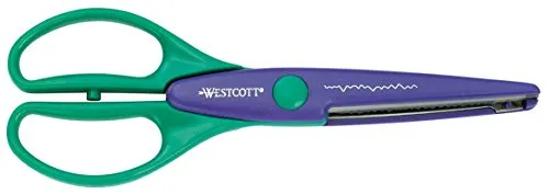 Westcott E-42702 00 Kreativschere 19 cm Zick Zack unregelmäßig