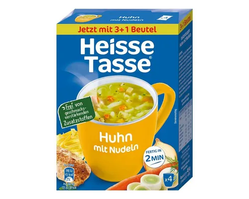 Erasco Heisse Tasse Huhn mit Nudeln 1er Pack