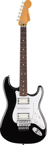 Fender Jim Root USA Stratocaster - E-Gitarre für Metal - Gitarren der Extraklasse: Die Jim Root Stratocaster mit ebony Fingerboard und aktiven EMG Pickups ist perfekt für kraftvolles Spiel und beeindruckt mit ihrem matten Finish und Bundlosen Design.