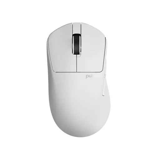 Produktbild Pulsar Gaming Gears X3 Kabellose Gaming-Maus, Ultraleicht (55 g), Hybrid-ergonomisch, optischer Schalter, 32000 DPI, 750 IPS, XS-1-Sensor, 8K-kompatibel (Linkshänder, Mittel, Weiß)
