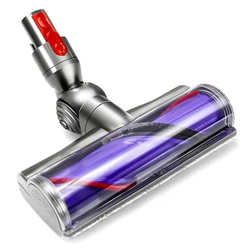 Odashen Bürste kompatibel für Dyson V7 V8 V10 V11 V15 Akku-Staubsauger, Ersatzteil Direktantrieb Reiniger Kopf Turbine Bodendüse für Hartboden und Teppiche Ersatzteil 967483-04