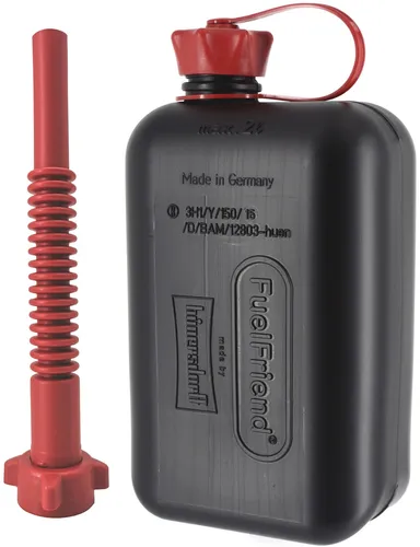 FuelFriend®-BIG 2 Liter Reservekanister Benzinkanister mit PREMIUM-Ausgießer!