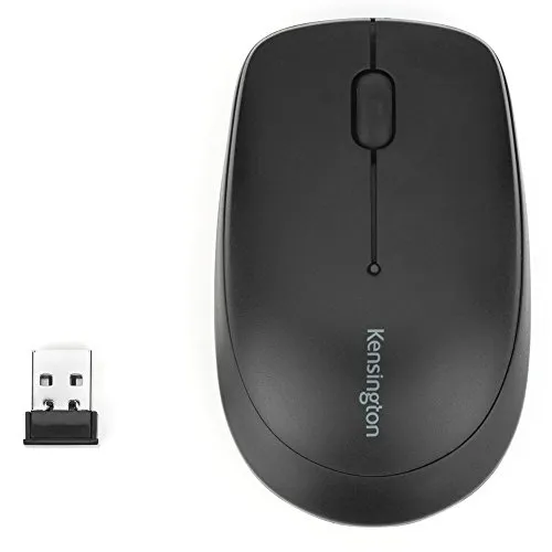 Kensington Pro Fit mobile Maus K72452WW, kabellos, 1200 dpi - Kabellose mobile Maus mit 1200 dpi, ideal für Rechts- und Linkshänder. Perfekt für unterwegs, inkl. USB-Nano-Empfänger und 3 Jahre Garantie.