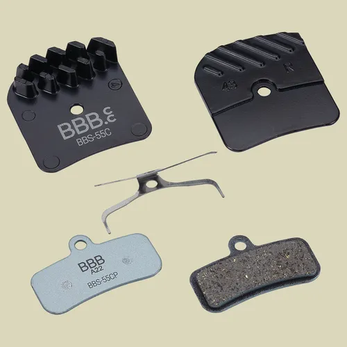 BBB Cycling BBS-55C DiscStop Coolfin für Shimano Bremsbeläge