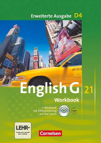 English G 21 Workbook D 4 mit e-Workbook und Audios