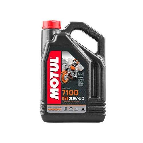 Motul 7100 20W-50 4T 4L in weiß von Motul