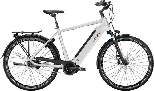 Victoria E-Bike TRESALO 15 - Elektro-Trekkingrad - Das Victoria TRESALO 15 bietet einen hochwertigen Antrieb für entspannte Touren. Ideal für den täglichen Einsatz mit einem zulässigen Gesamtgewicht von 130 kg.