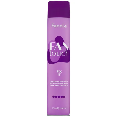 Fanola FanTouch Haarspray Extra Stark 750 ml, vegan, professionell