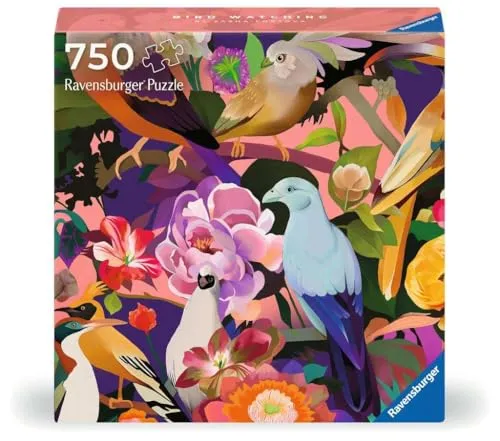 Ravensburger Puzzle 12000998 - Bird Watching - Art&Soul- 750 Teile Puzzle für Erwachsene und Kinder ab 14 Jahren