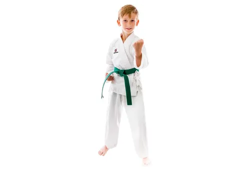 SUPERA Karateanzug (Set, 3-tlg), Karate Anzug, Kampfsporthose, weißer Budogürtel.