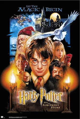 Poster Harry Potter - Poster - Stein der Weisen