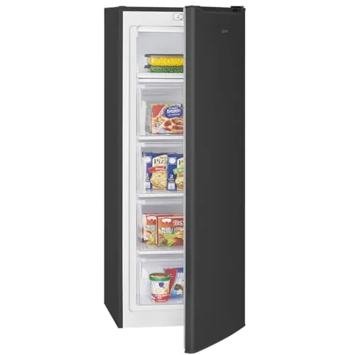 BOMANN Gefrierschrank GS 7364 - Tiefkühler mit 4 Sterne-Gefrierfach, 168 l Volumen und energieeffizientem Betrieb, ideal für platzsparende Lagerung.