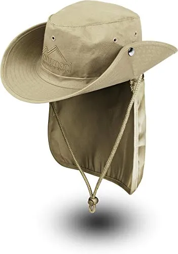 normani Outdoor Buschhut mit Nackenschutz in Sand in beige von normani