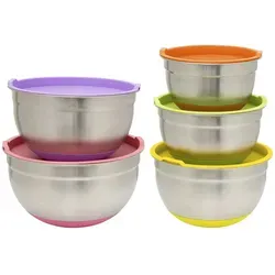 HENSSLERS 5-teiliges Schüssel Set aus Edelstahl