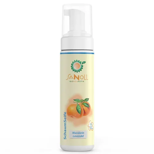 Sanoll SchaumSeife Mandarin-Lavendel 200 ml