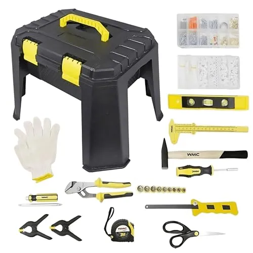 WMC Tools 1200-teilig gefüllter Werkzeugkoffer für Profis