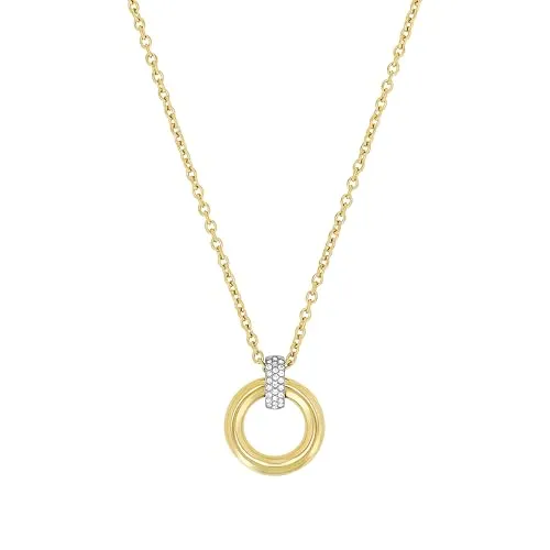 JOOP! Halsschmuck 2039841 - Elegante Edelstahl Halskette - Damen Halskette aus hochwertigem Edelstahl, zeitloses Design für jeden Anlass und perfekte Ergänzung für Ihr Outfit.